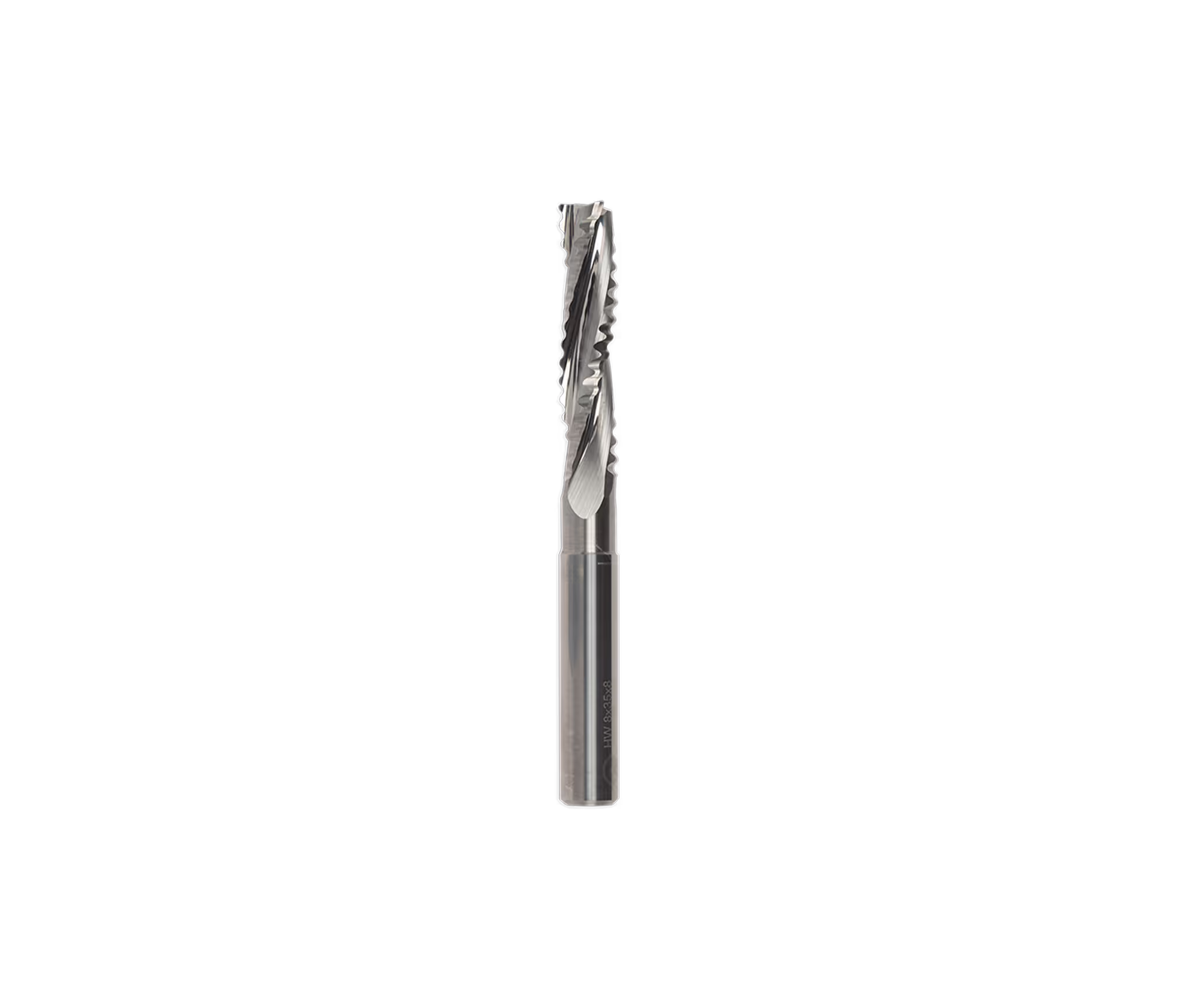 8 mm X 35 mm Fraise d'ébauche Shaper 2