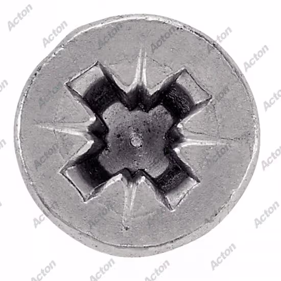 Chipboard screw countersunk head pozidriv, A2 stainless steel Acton 3