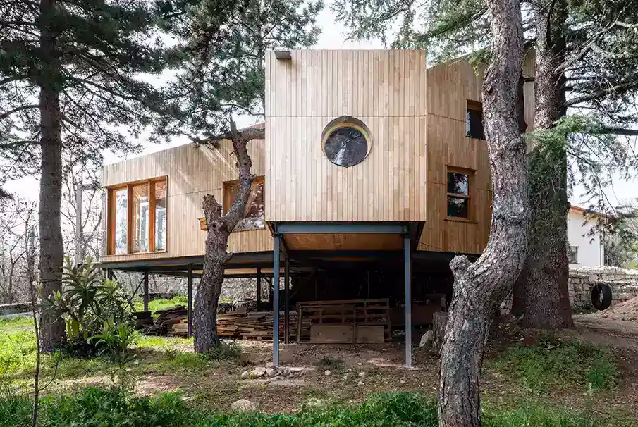 Simbionte House: architecture in locally sourced timber
