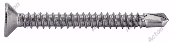 Countersunk head pozidriv self-drilling screws, A2 stainless steel, DIN 7504 O Acton 2