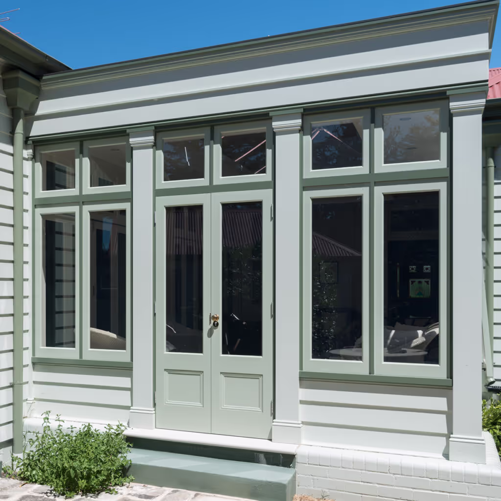Accoya doors, windows and gates for Carinya House