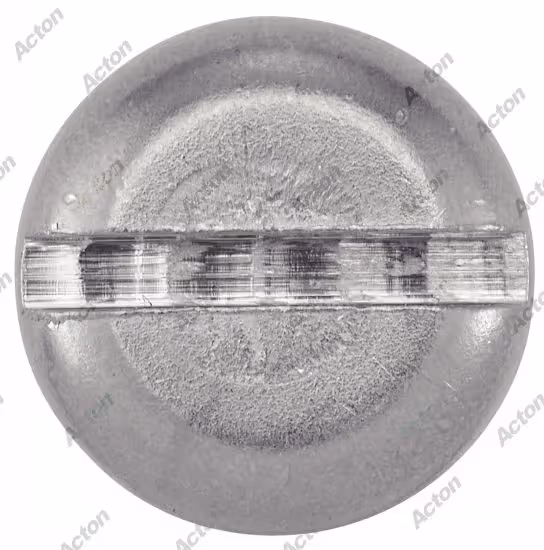 Wide slotted cylindrical head machine screw DIN 85, A2 stainless steel Acto A4 stainless steel 3