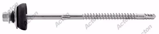 Hex head self-drilling screws with with wings, Point 3, with 2