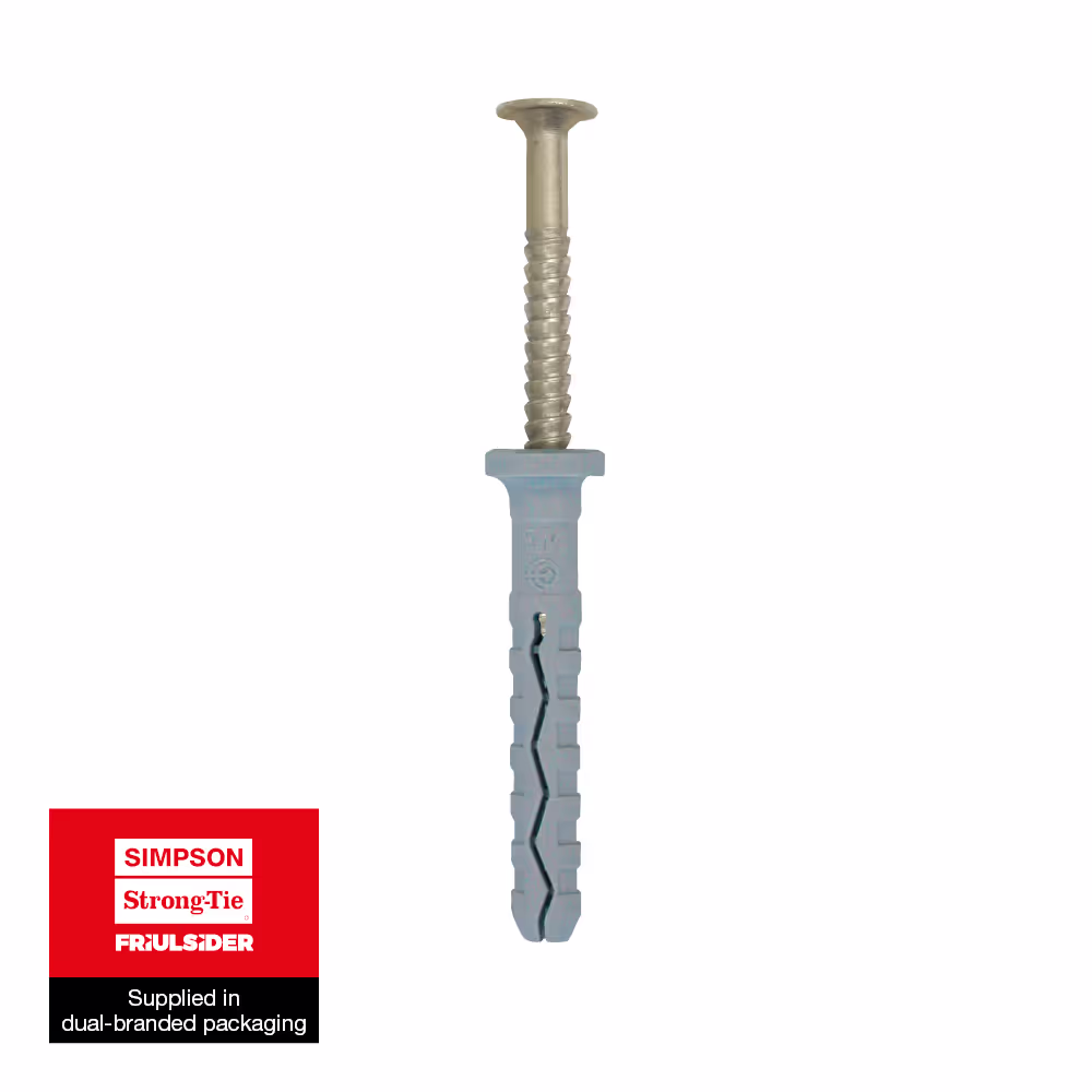 TPP A2 Cheville à frapper à collerette plate - Inox A2 2