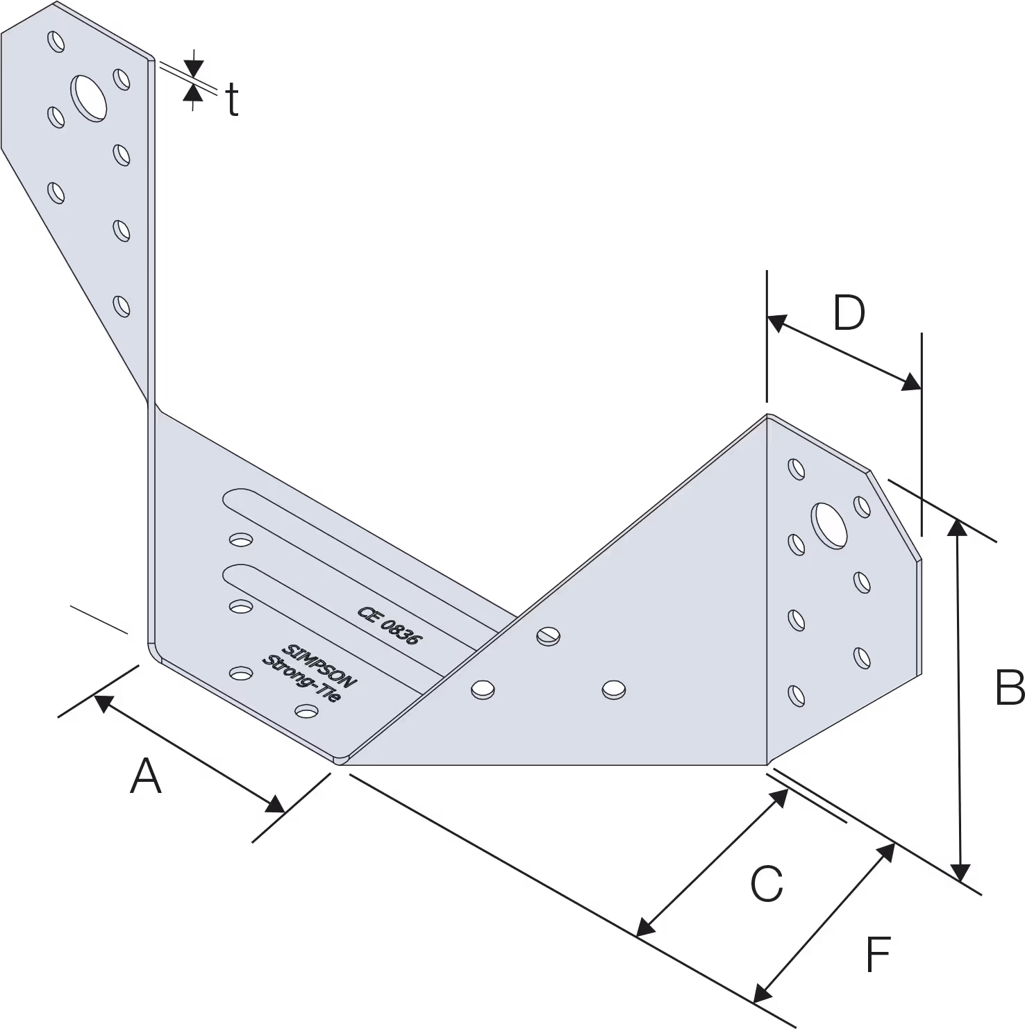 ET Etrier à angle 45° (droit et gauche) 3