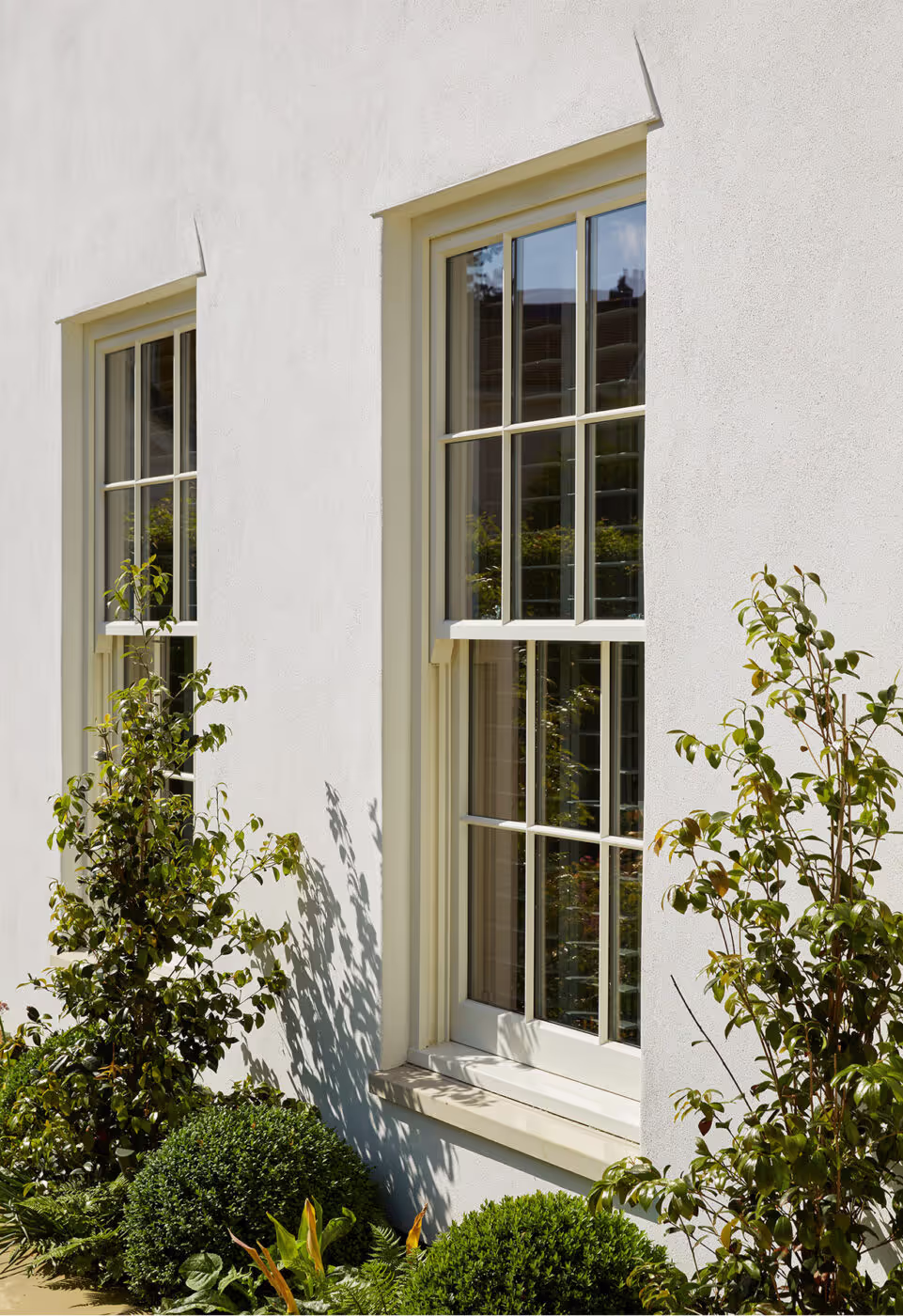 A classic Georgian house renovated with Accoya