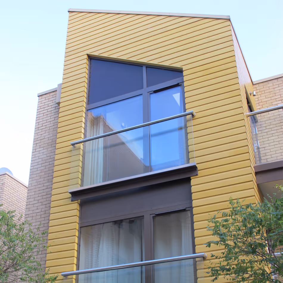 Homes of the future, Accoya cladding at Granville Place