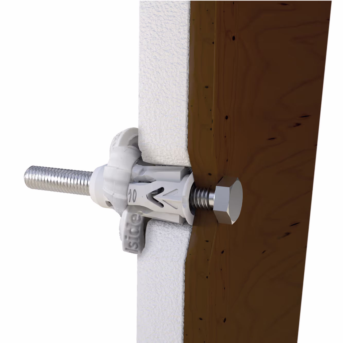 X1 evo Universal nylon anchor with 4 segments 2