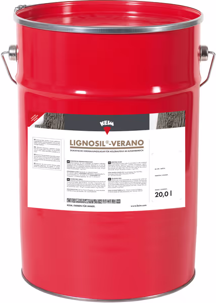 Lasure de grisaillement pour bois extérieur KEIM Lignosil-Verano