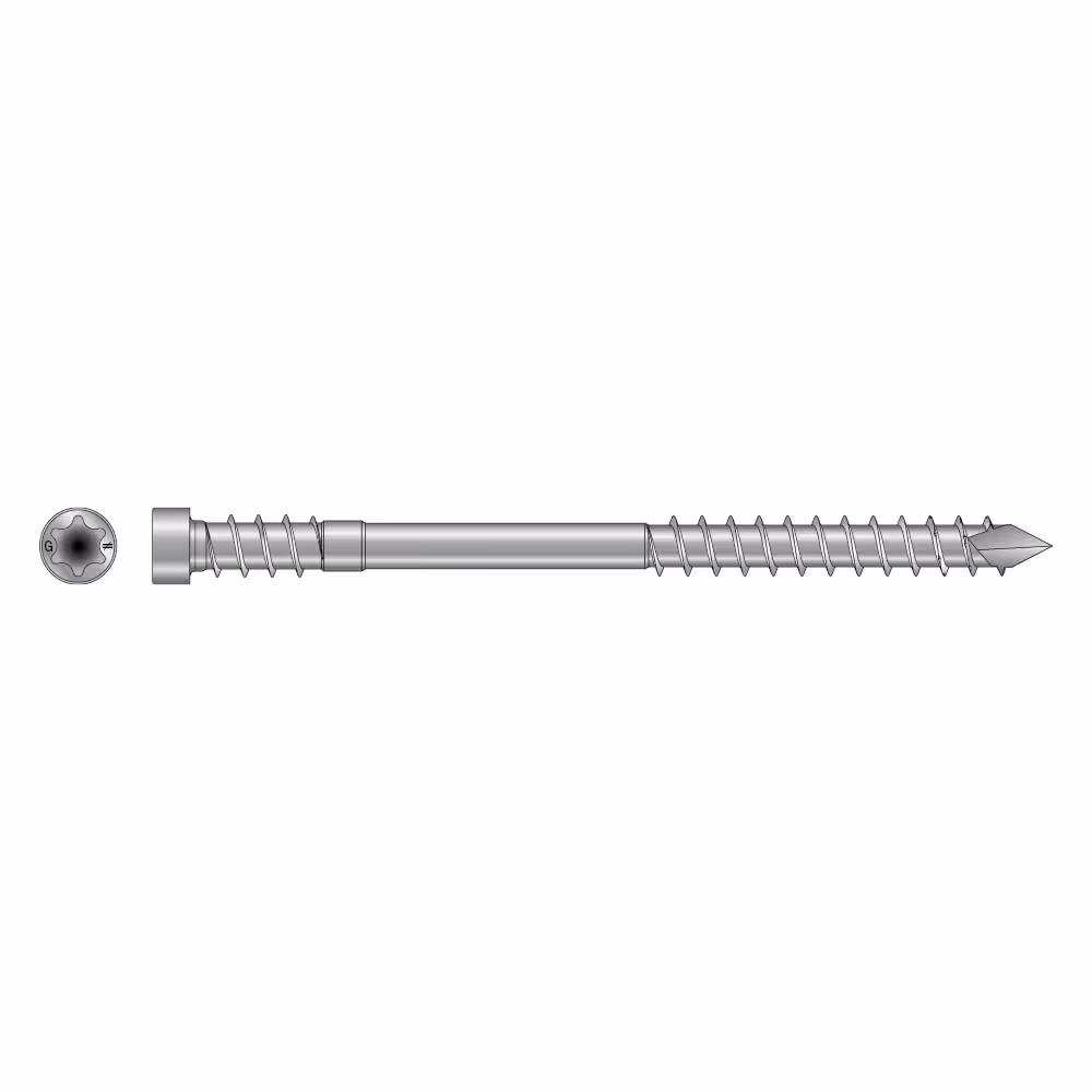 DSPROA2 Vis terrasse bois durs - Inox A2 2