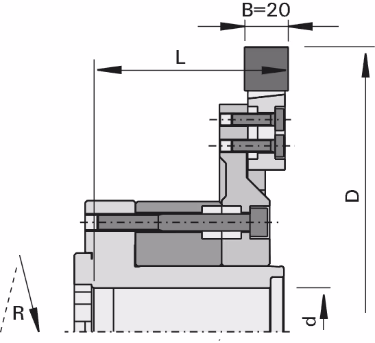 DP profile tool body set, flooring, unprofiled 3