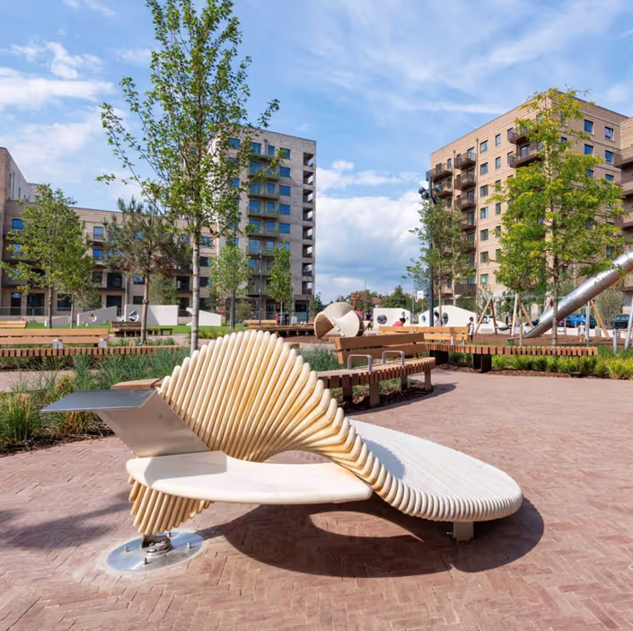 Accoya for Gascoigne Park in London