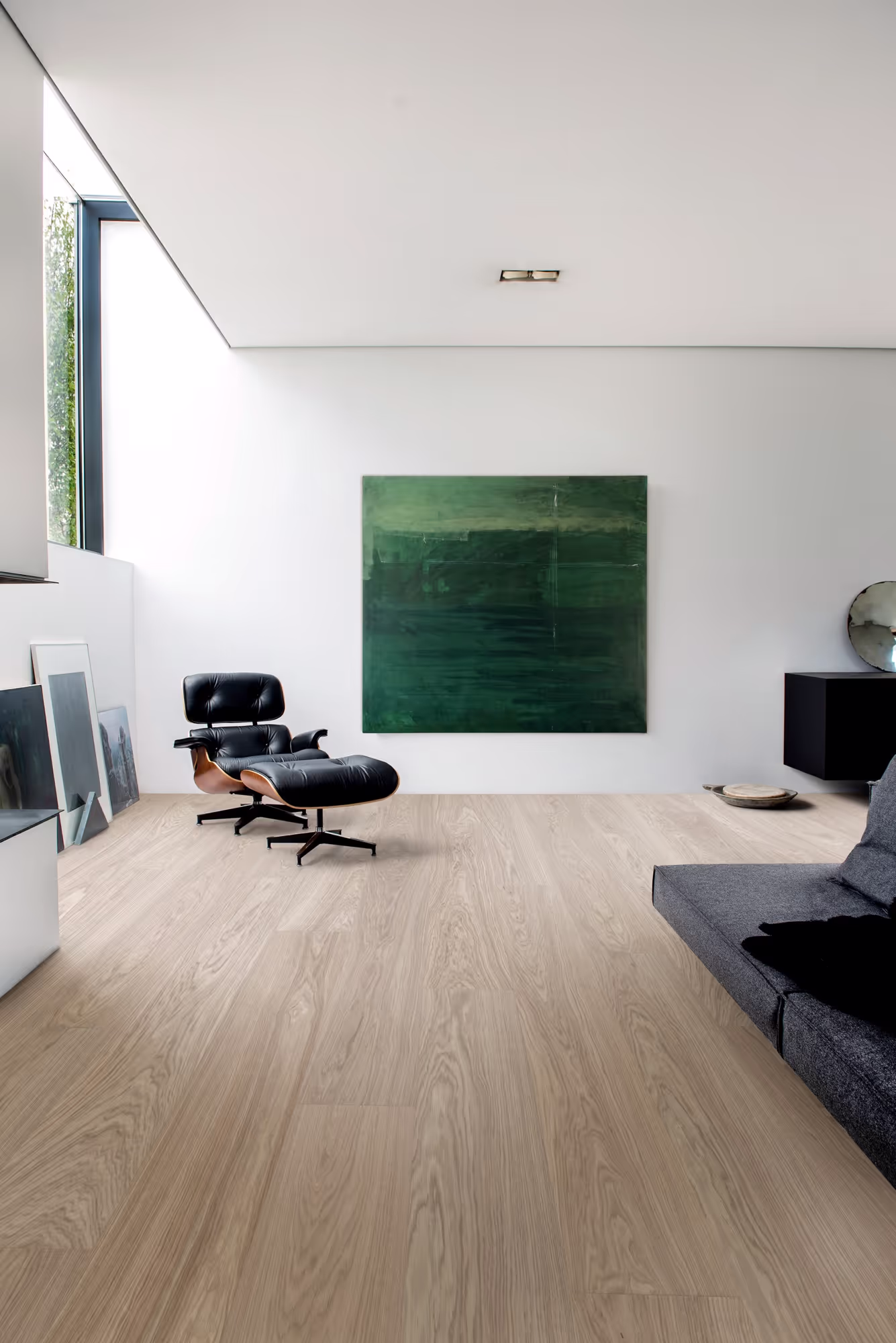 Lame de parquet hybride Bjelin Woodura Vejby chêne Misty White 2