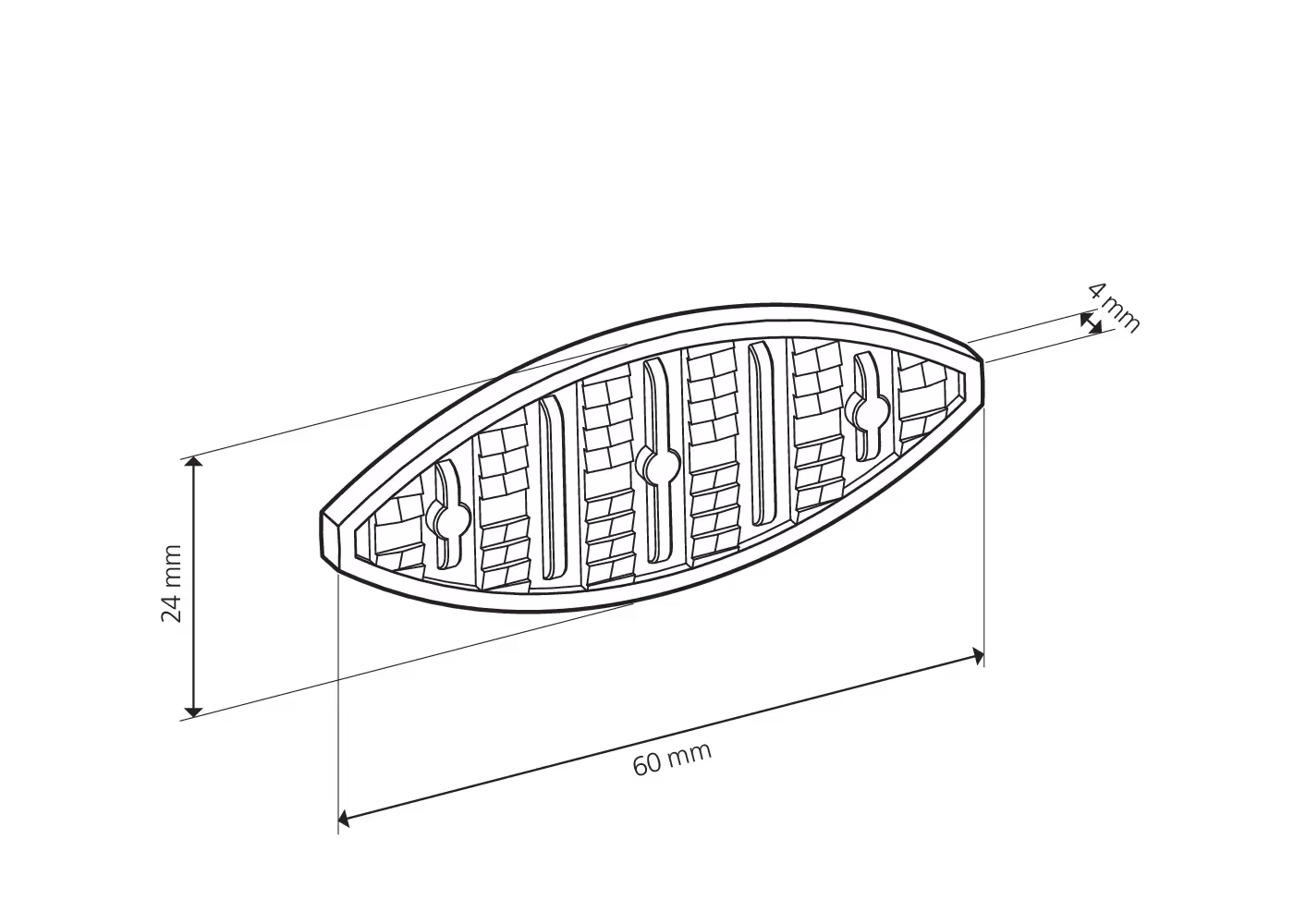 Lamelle de maintien Lamello K20 3