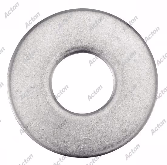 Large flat washers type L, A2 stainless steel, NFE 25513 Acton 2