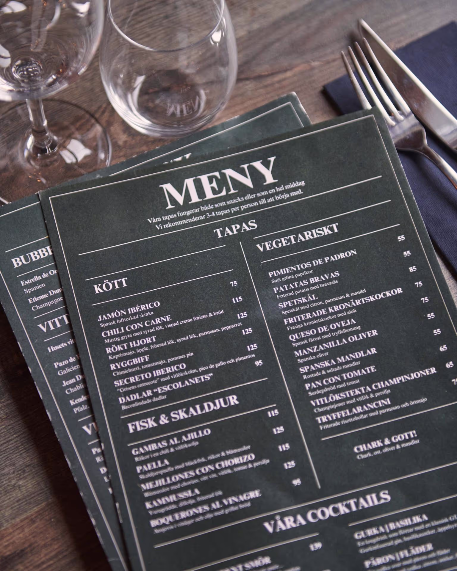 A modern, welcoming restaurant