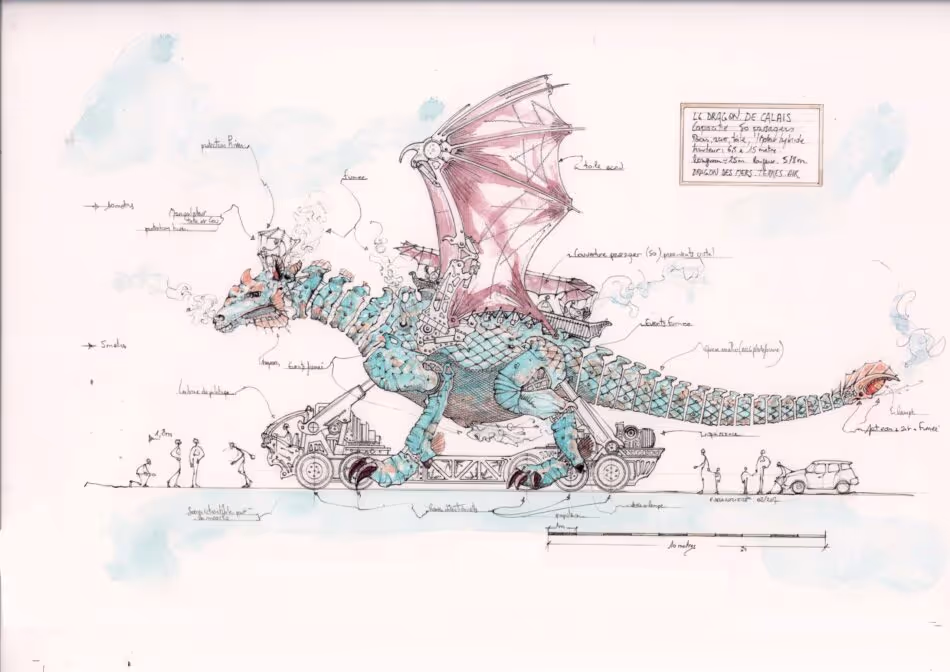 The Dragon of Calais: Accoya in the service of the imagination