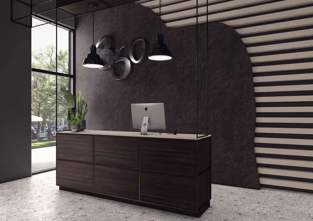 Decorative panel Egger Eucalyptus dark brown 3