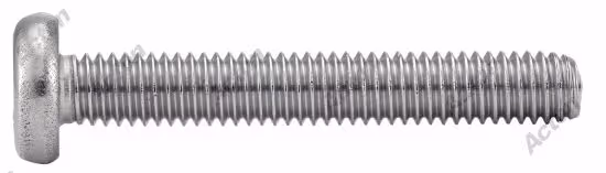 Cylindrical head tamper-proof “snake eyes” machine screw, A2 stainless steel Acton 2
