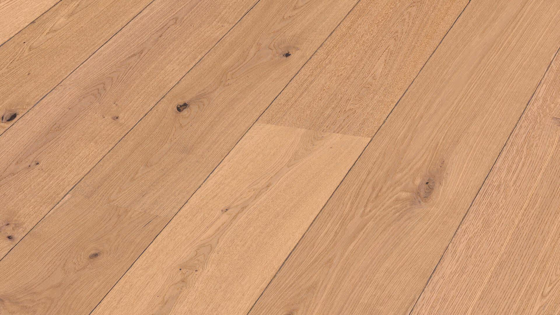 Lame de parquet contrecollé MEISTER Lindura HD 400 chêne Authentic caramel oak
