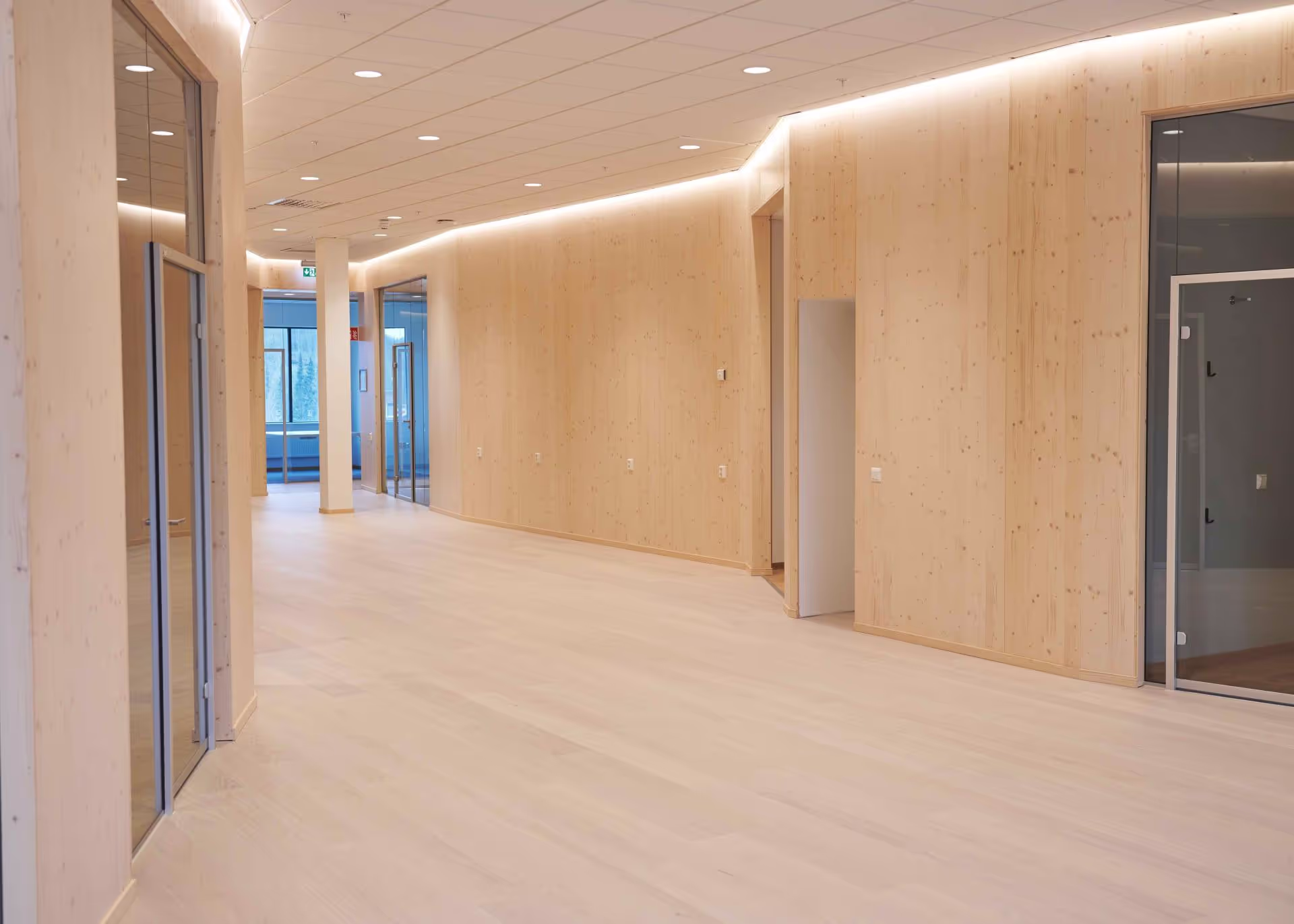 Comfort and warmth in a medical space (Atleva clinic)