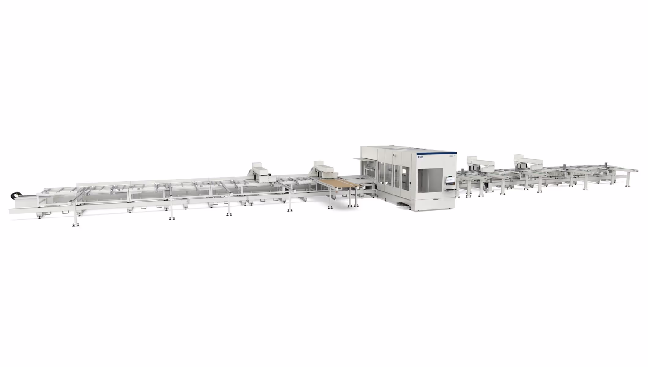Machine de taille de poutres SCM Oikos X4