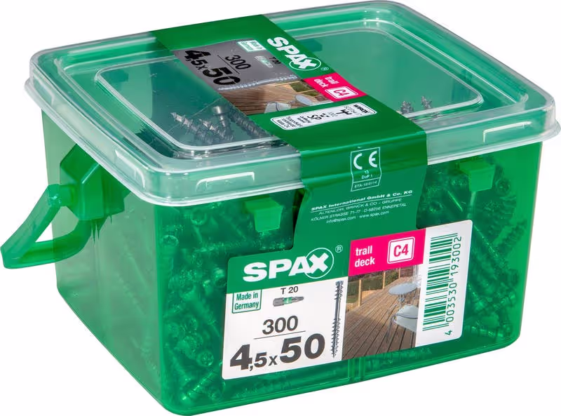 Vis pour terrasse SPAX WIROX 4