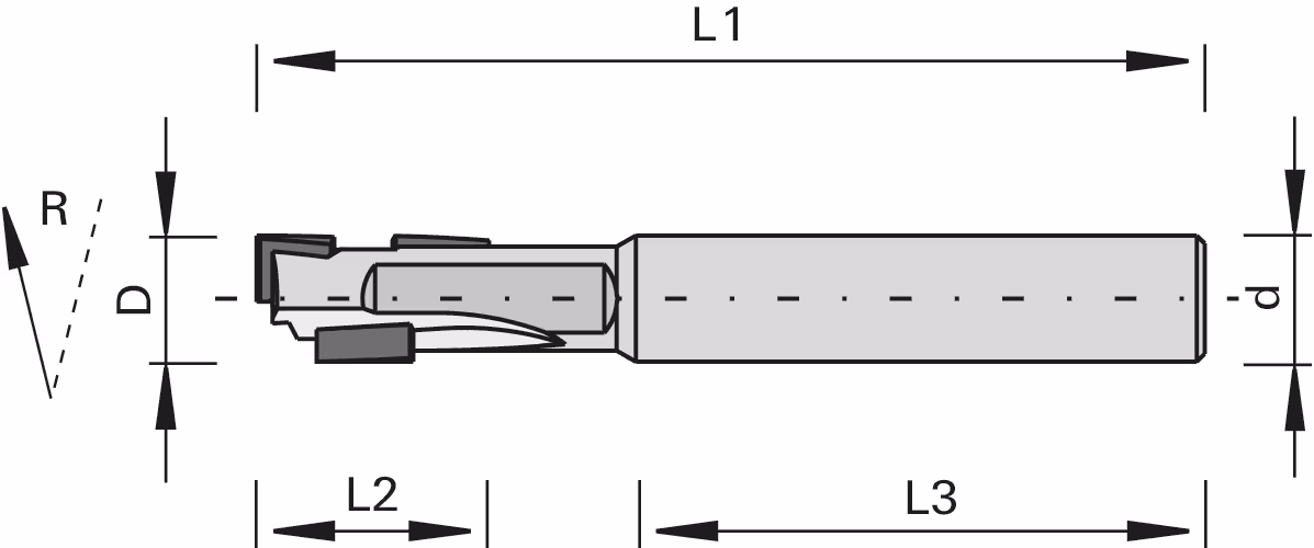 DP grooving shank cutters LEUCO 2