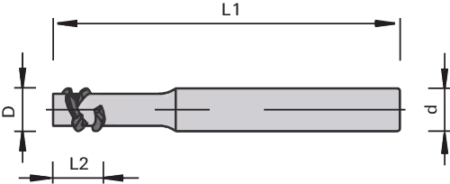 CM110 DP compression cutter (p-System) LEUCO 2