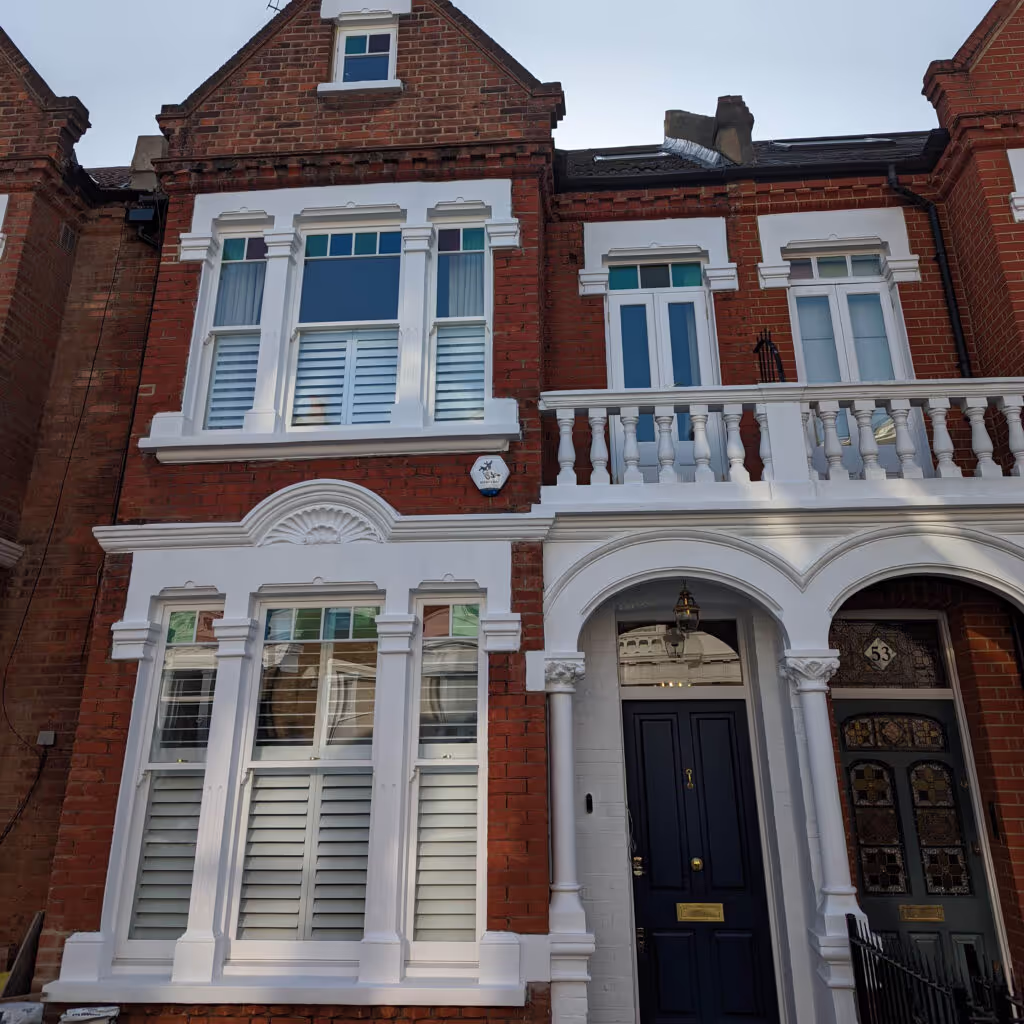Sash windows for a London house