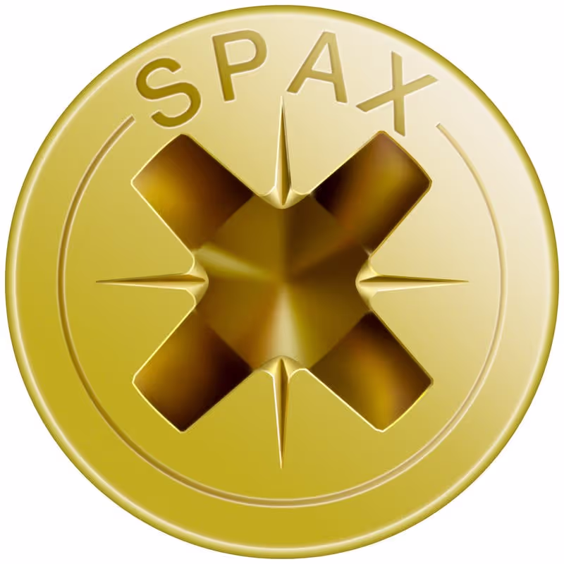 Vis universelle SPAX YELLOX tête fraisée Ø 3.5–5 mm 2