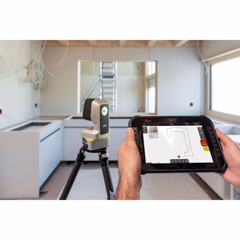 Leica iCON iCS50 robotic layout station with vPen 3