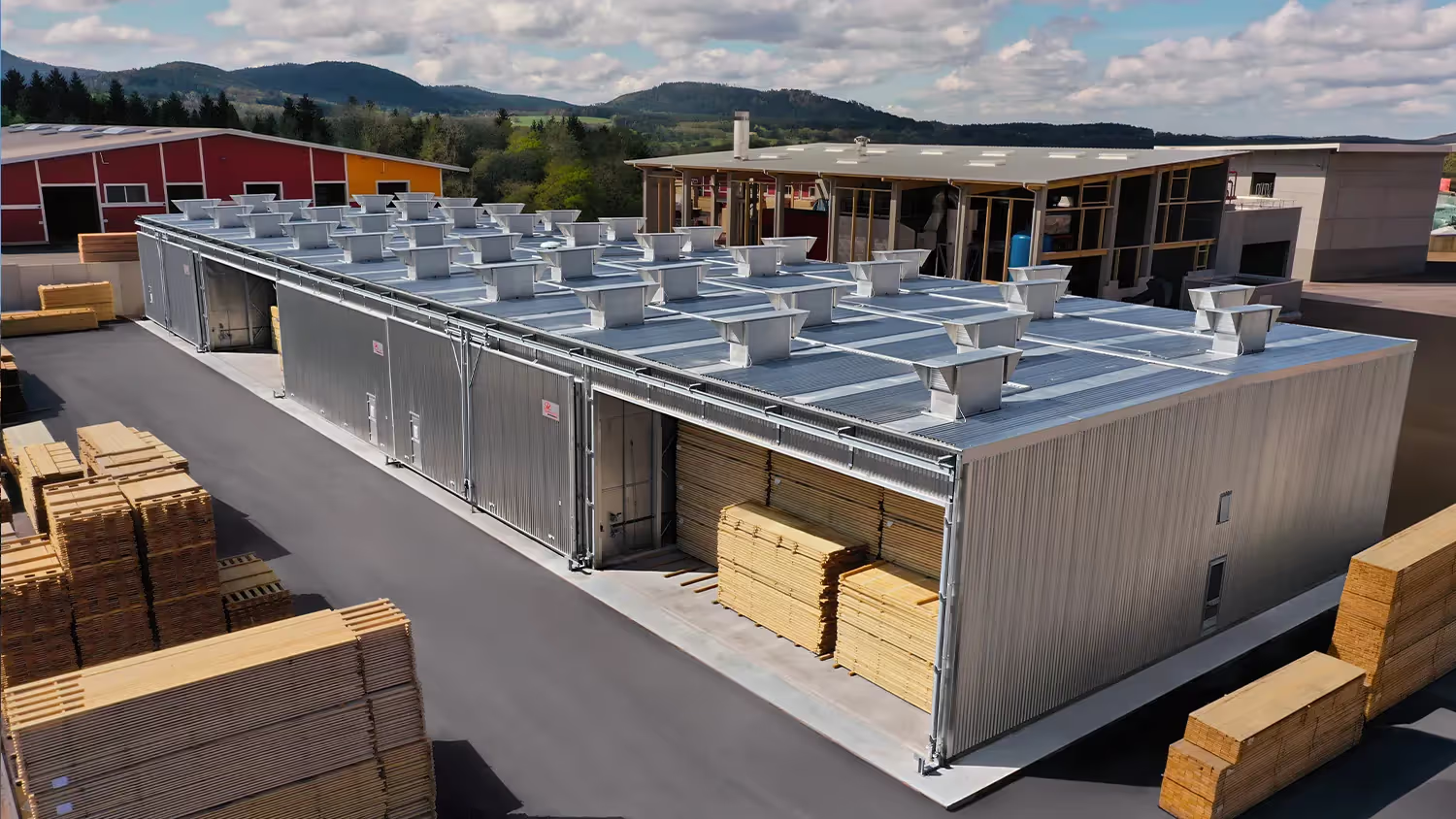 Séchoir haute efficacité énergétique Termolegno 2