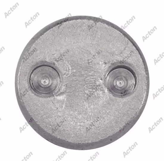 Countersunk head tamper-proof “snake eyes” machine screw, A2 stainless steel Acton 3