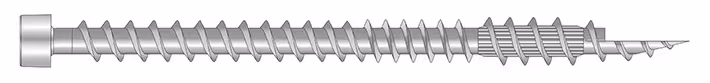ESCRFT Vis structurelle à tête cylindrique filetage total 2