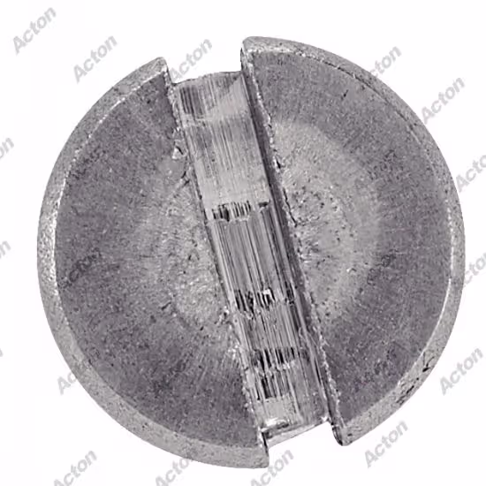 Slotted countersunk head sheet metal screw form C, A2 stainless steel, DIN 7972 Acton 3