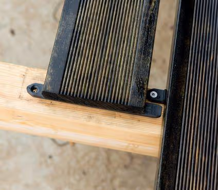 Fixation invisible pour terrasse bois FIXEGO 25mm et plus 3
