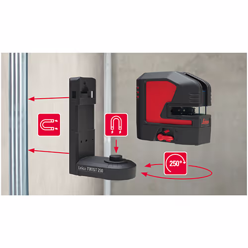 Leica Lino L2S-1 cross line laser level 3