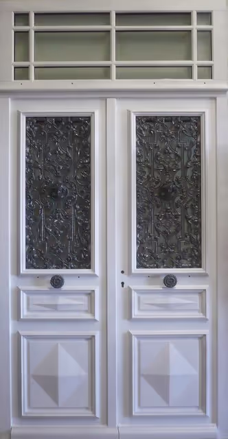 Porte d'entrée bois sur mesure Berthaud 2