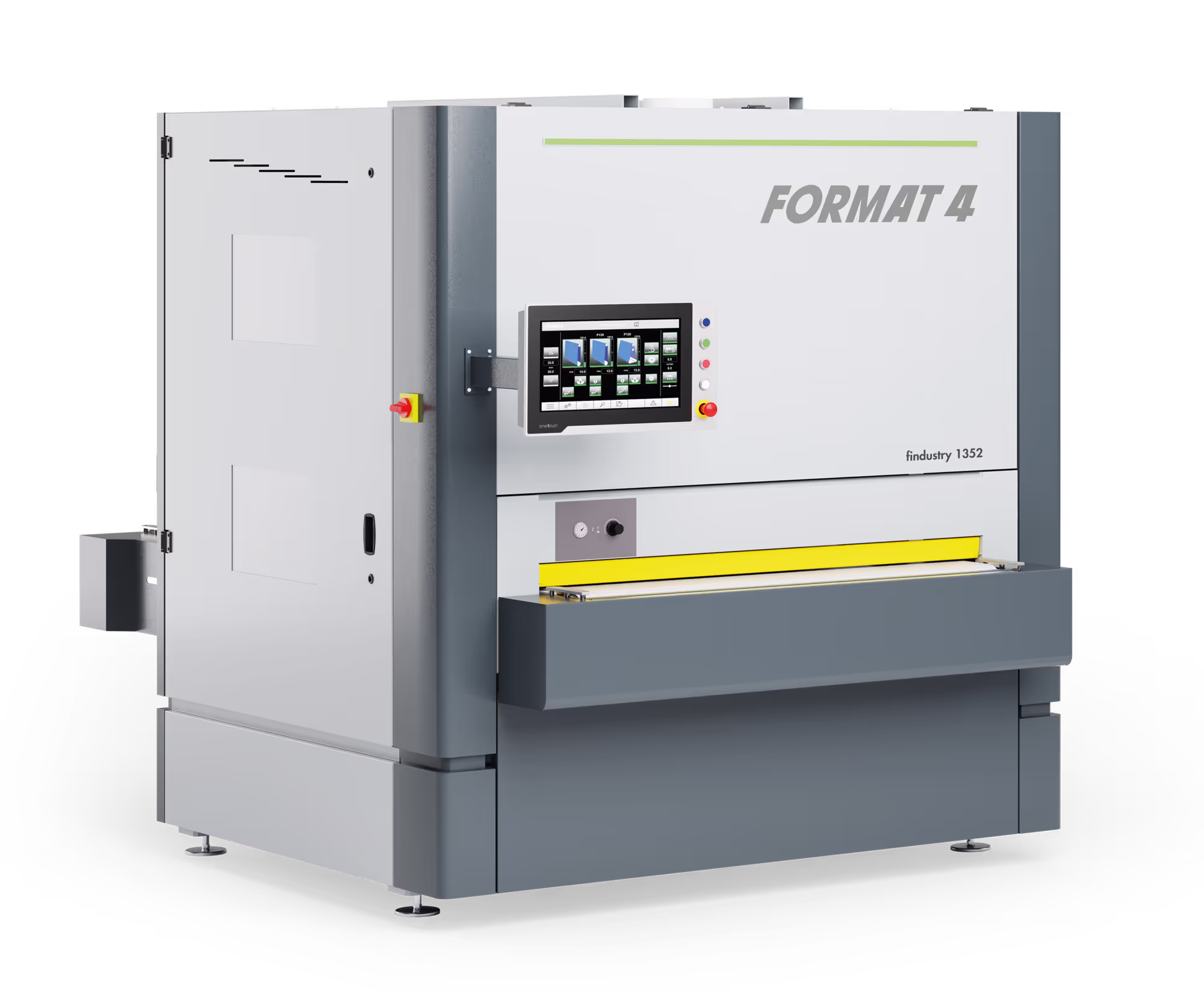 Ponceuse à larges bandes Format4 findustry 1352 smartouch