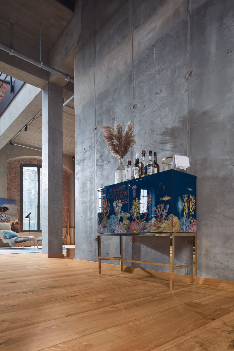 Lame de parquet contrecollé MEISTER Lindura HD 400 chêne Authentic oak verni 5