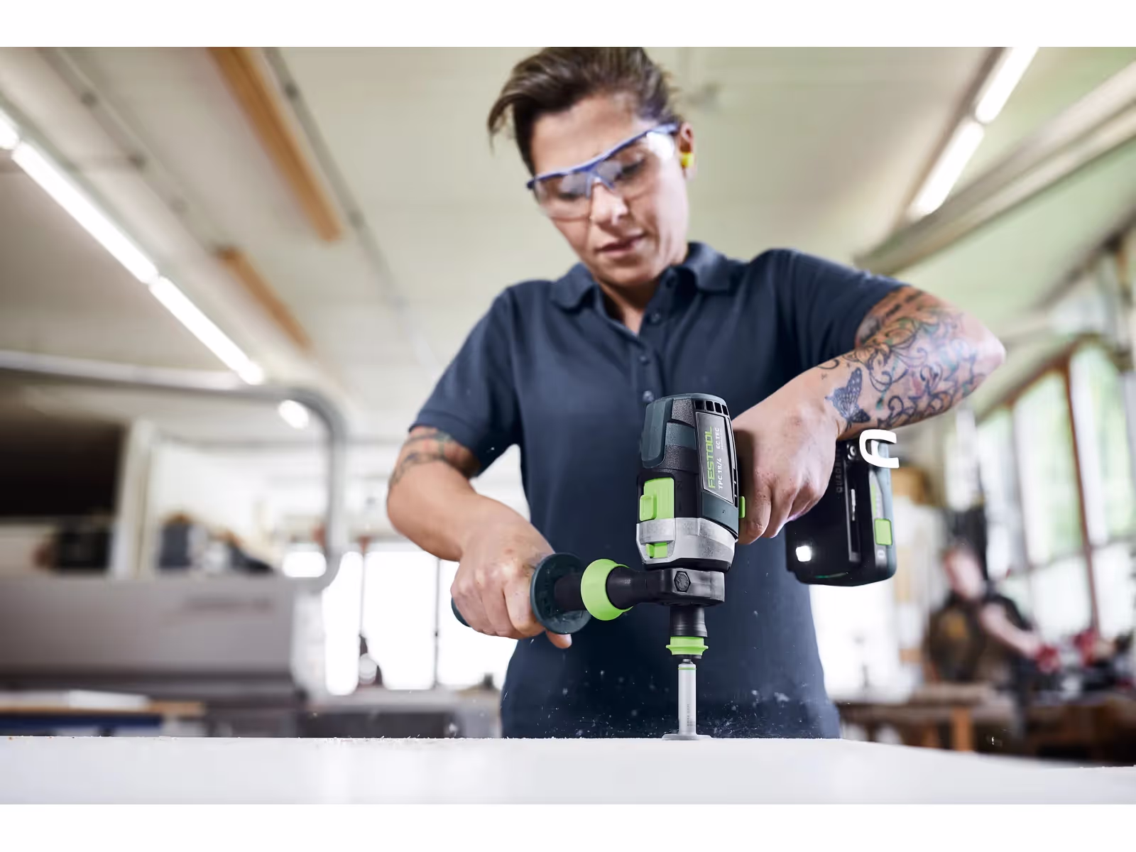 Perceuse-visseuse à percussion sans fil Festool TPC 18/4 4