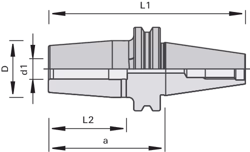 Shrink-fit chuck with SK taper LEUCO 2