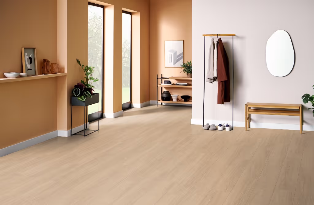 Water-resistant laminate flooring plank EGGER Natural Victoria Oak 4
