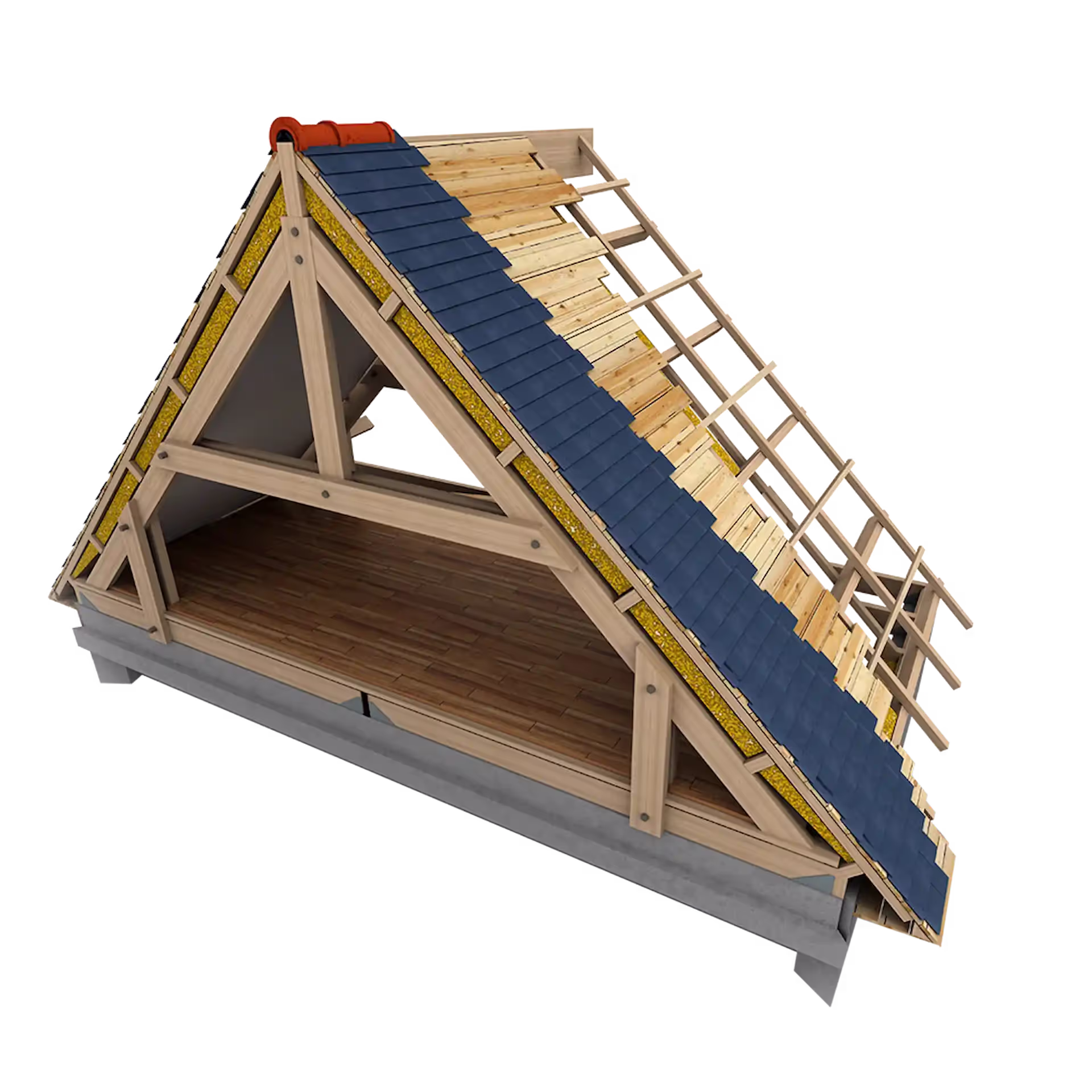 French softwood structural timber 4