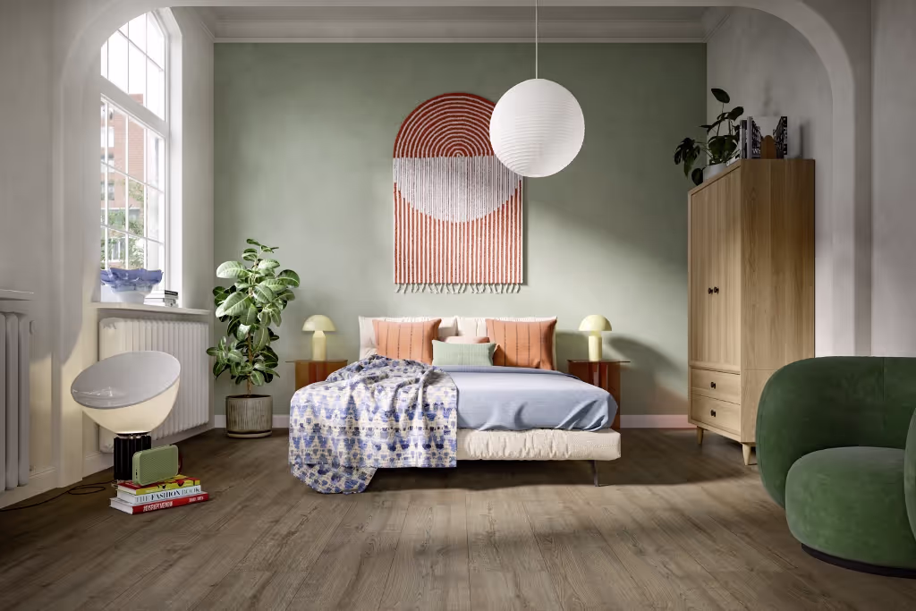 Lame de sol stratifié hydrofuge EGGER Dark Turin Oak 3