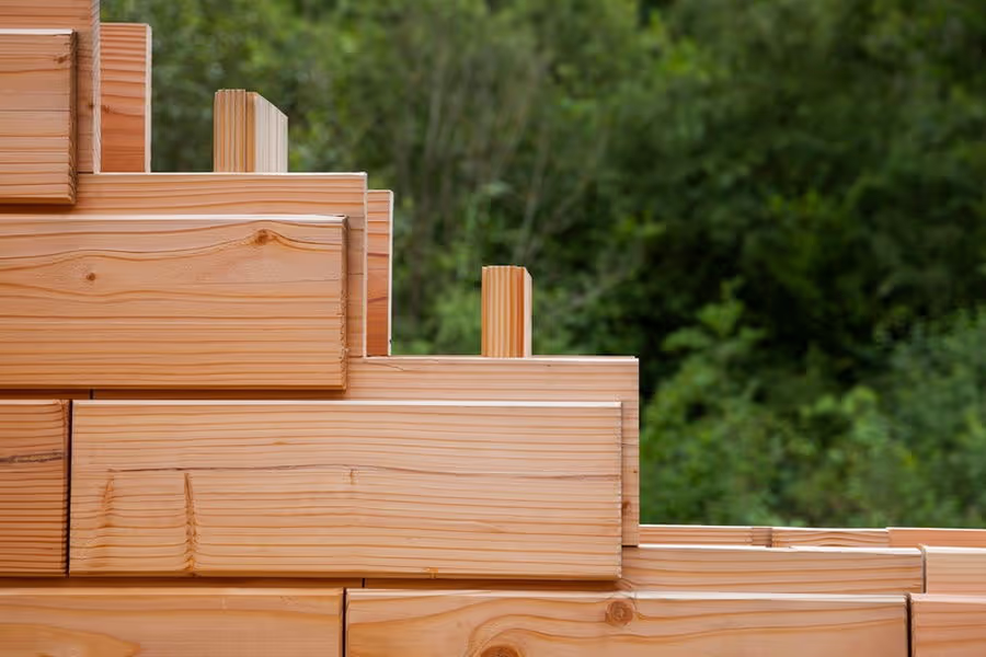 Brique en bois