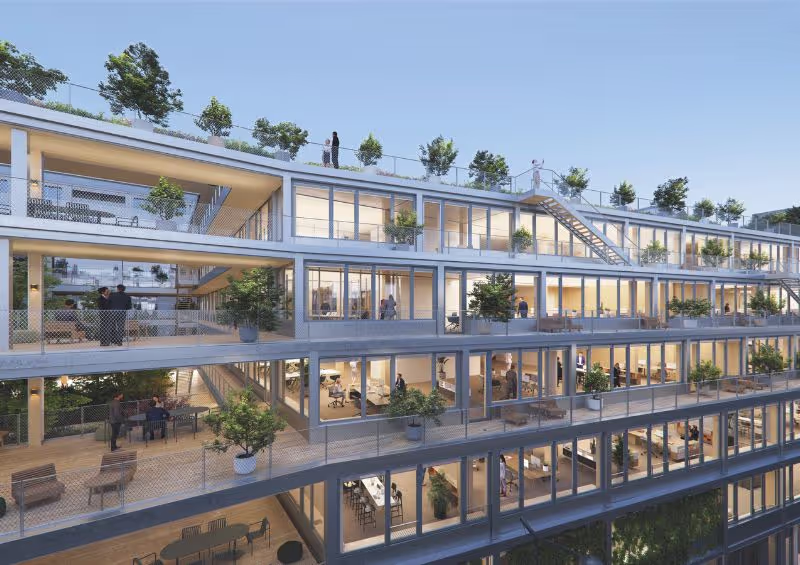 Marcadet Belvédère : des bureaux avec vue au cœur de Paris