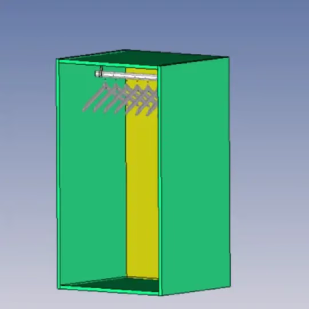 Penderie Ovale Suspendue (30×15)