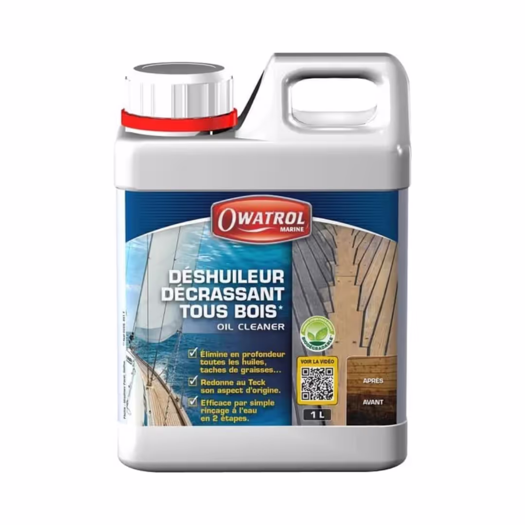 Oil cleaner : déshuileuret décrassant tous bois